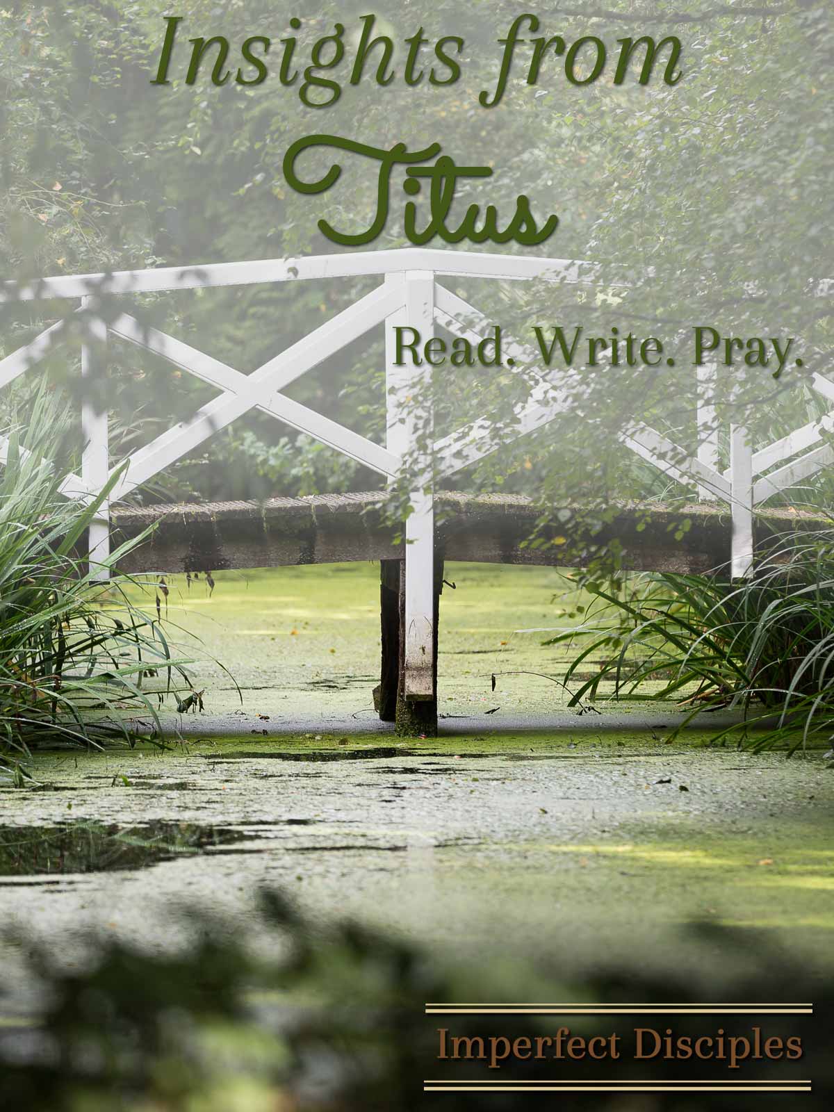Insights from Titus - Read. Write. Pray.