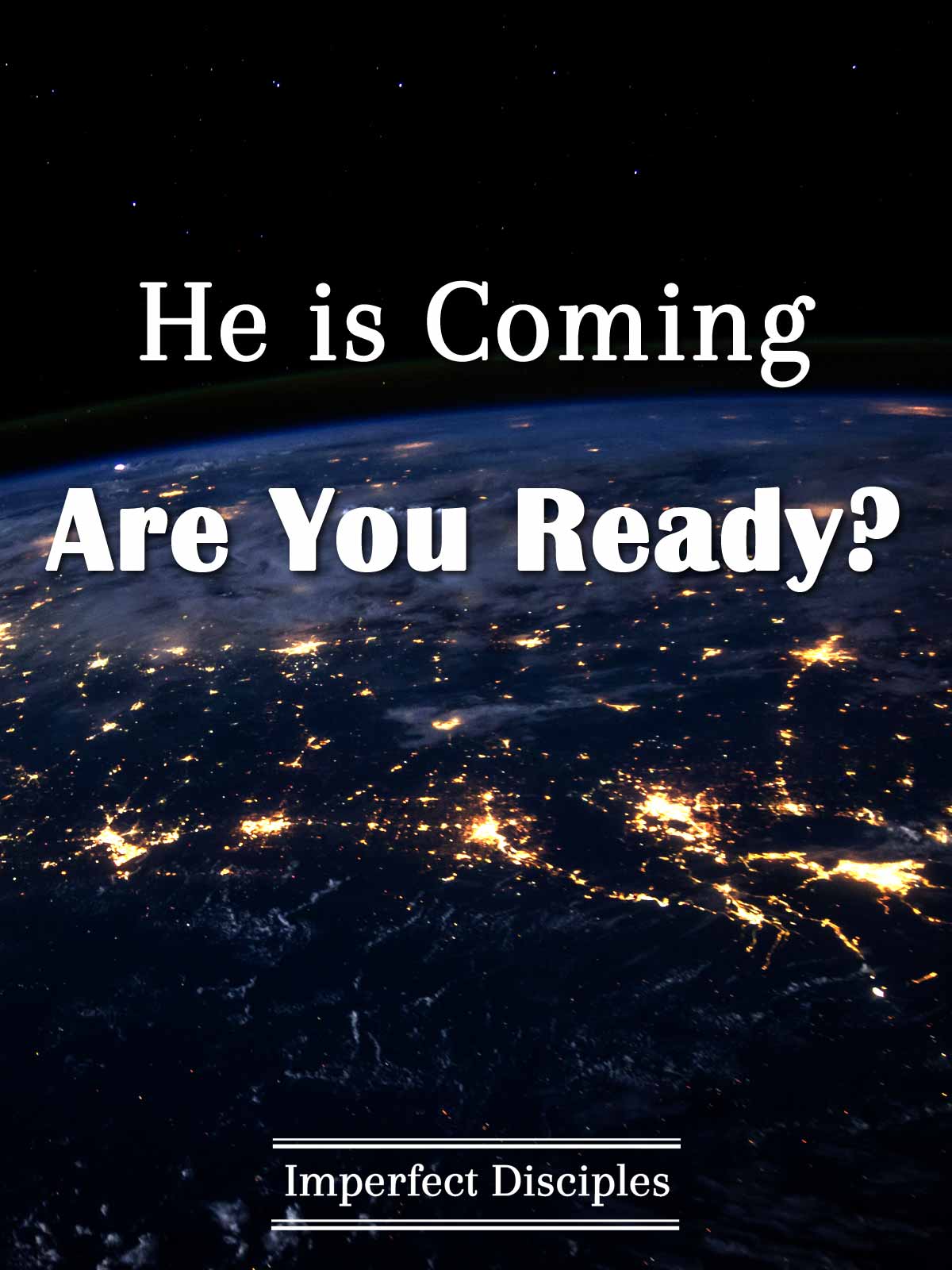 He is Coming. Are you Ready?