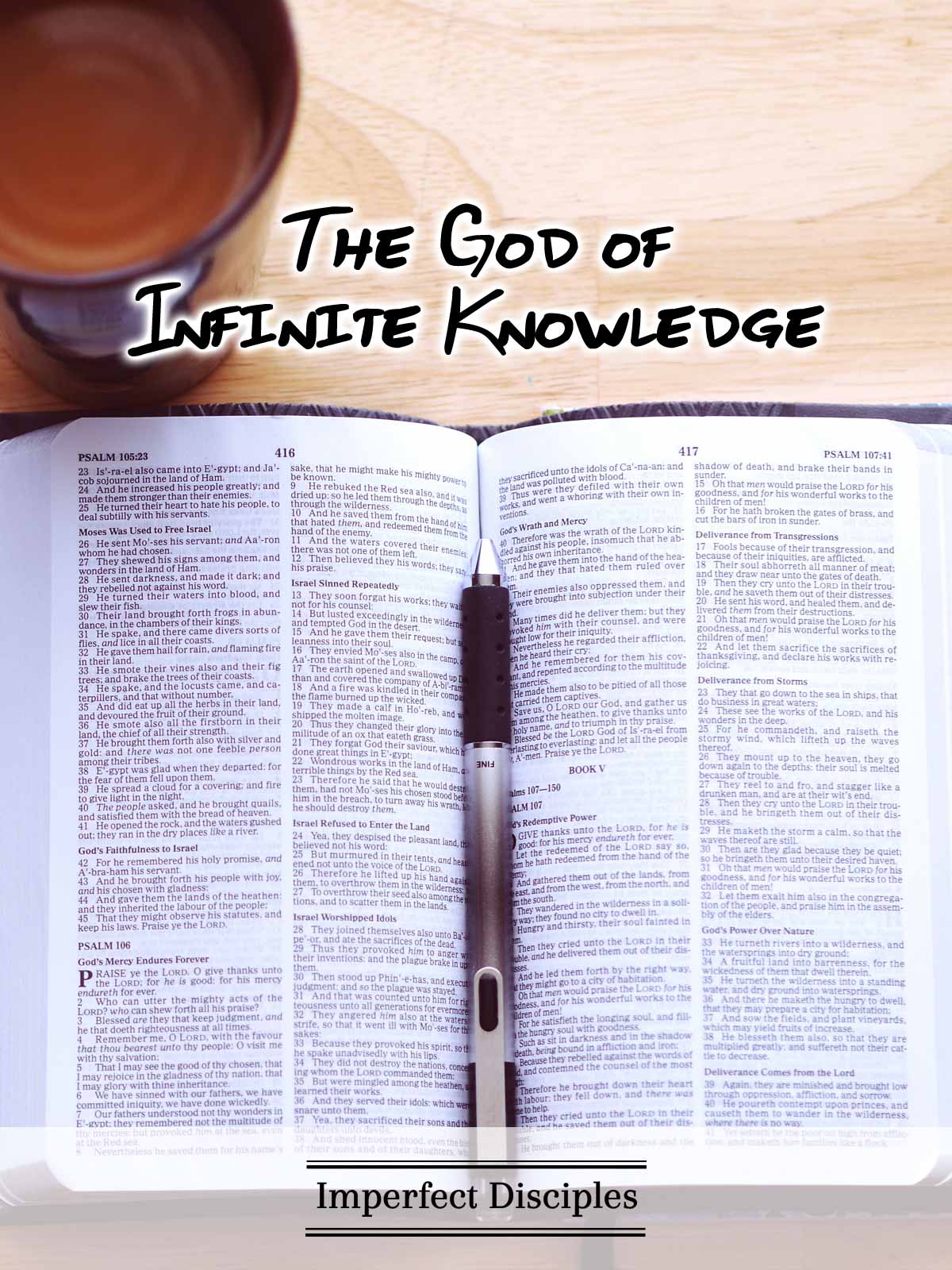 The God of Infinite Knowledge